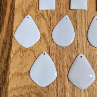 Jewelry Making Porcelain Pendants