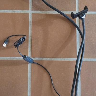 Clip On Cellphone Holder with Ring Light & Remote