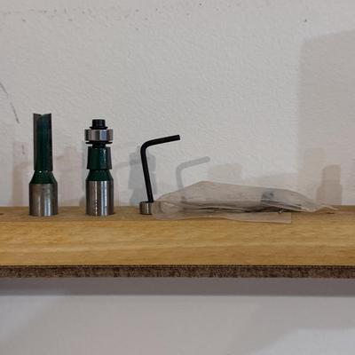 Router Bits in Homemade Storage Compartment (WC-DZ)