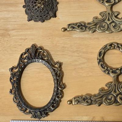 Mixed Brass Deco Lot