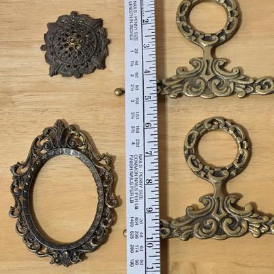 Mixed Brass Deco Lot