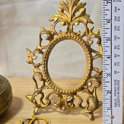 Mixed Brass Deco Lot