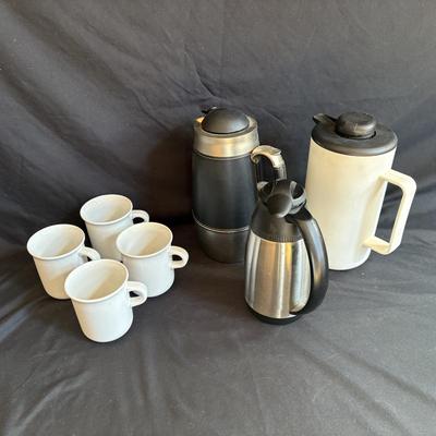 Bodum, Trudeau Thermal Carafes & Dansk Mugs (L-ES)