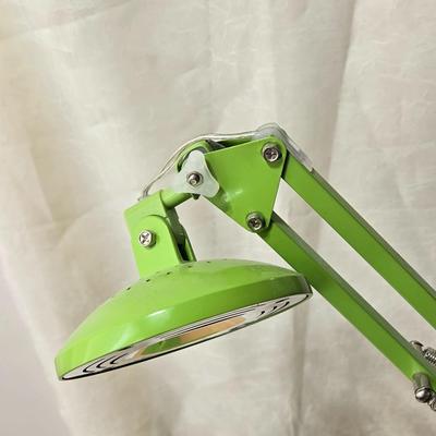 Green Tabletop Adjustable Lamp