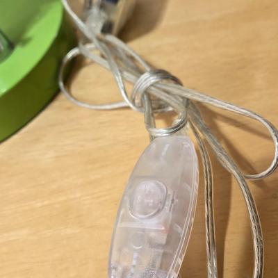 Green Tabletop Adjustable Lamp