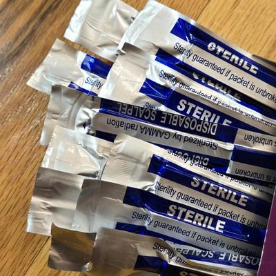 Unopened Disposable Sterile Scalpels