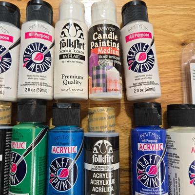 Acrylic Paints with Storage Container