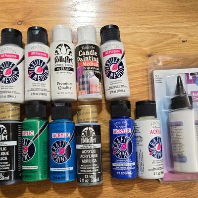 Acrylic Paints with Storage Container
