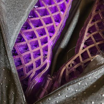 Purple Gel Seat Cushion