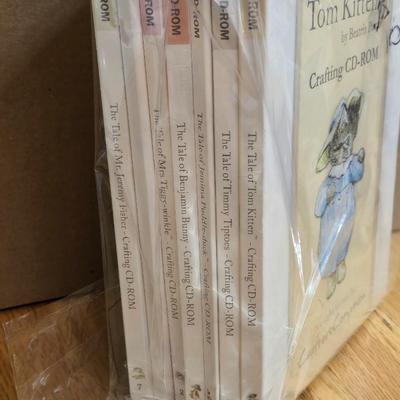 New in the Package Beatrix Potter Crafting CD Set