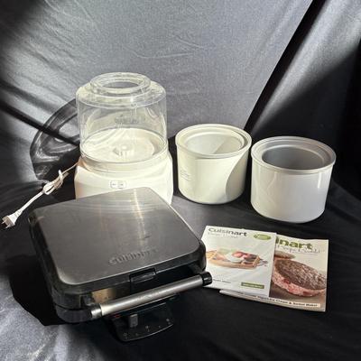 Cuisinart Waffle Maker & Ice Cream Maker (L-ES)