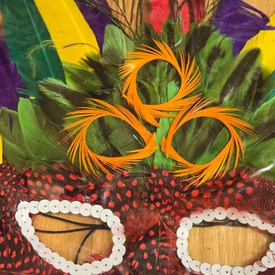 Feather Masks #3