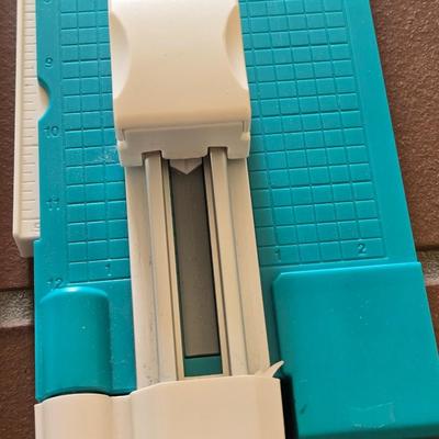 Paper Cutter and Scrapbook Storage Container