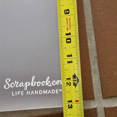 (3) Scrapbook Materials Storage Containers