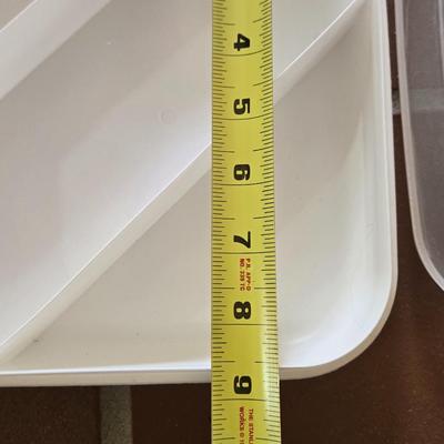 (2) Small Storage Containers