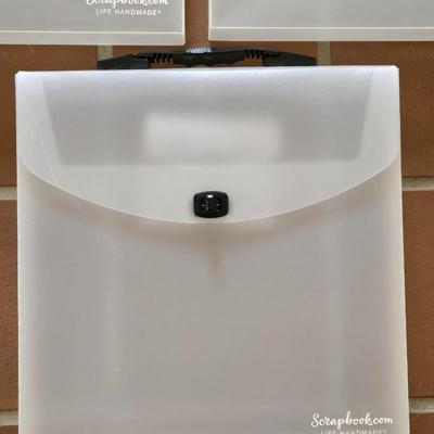 (3) Scrapbook Materials Storage