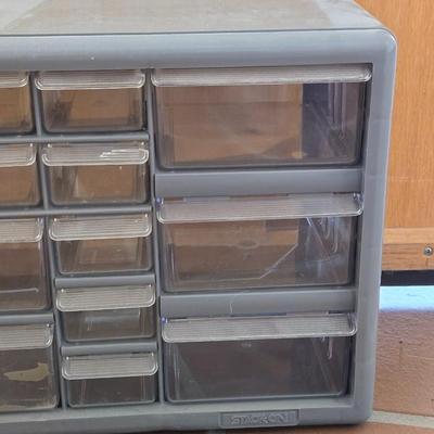 Plastic Cubby Drawer Organizer