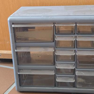 Plastic Cubby Drawer Organizer