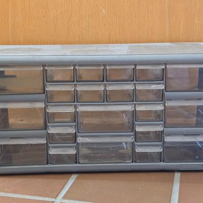 Plastic Cubby Drawer Organizer