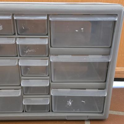 Plastic Cubby Drawer Storage Cabinet #2