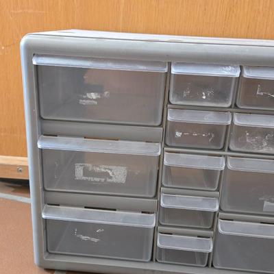 Plastic Cubby Drawer Storage Cabinet #2