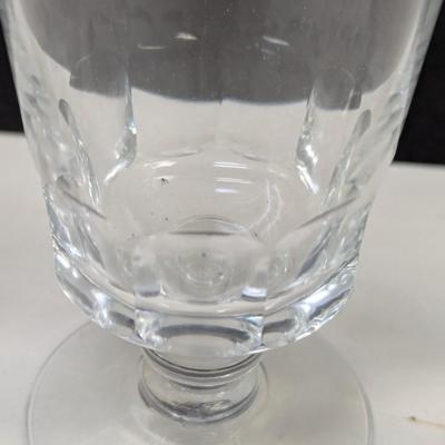 16 Pieces Of Fostoria Glass Dolly Madison Glasses