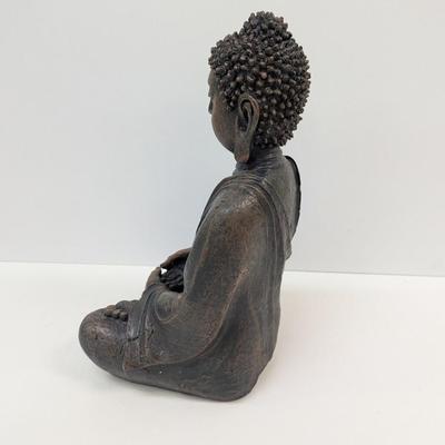 15" Resin Buddha Statue