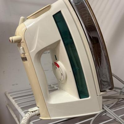 Rowenta Professional Steam Iron, Ironing Board & Wooden Hangers (L-ES)