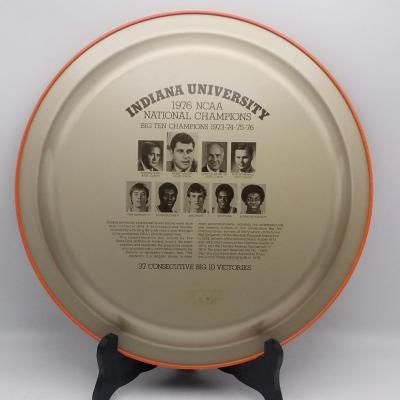 Lot of Vintage Coca-Cola / IU / Basketball: Indiana University Big 10 Bobby Knight 1976 Coca Cola Commemorative Tray, "The Power...