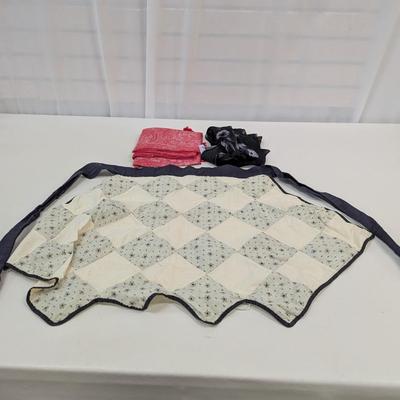 Vintage Apron & Scarves