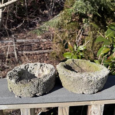 Several Cement Pots (BD-DZ)