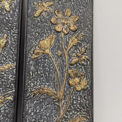 Metal Wall Art Plaques 23" x 9"