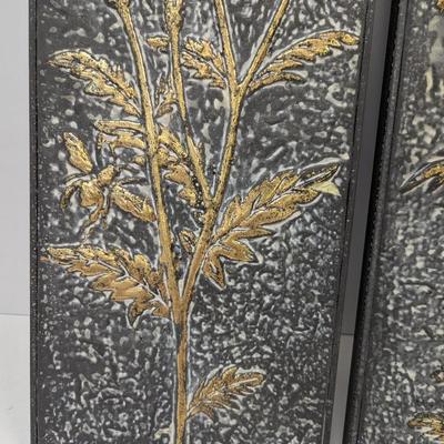 Metal Wall Art Plaques 23" x 9"