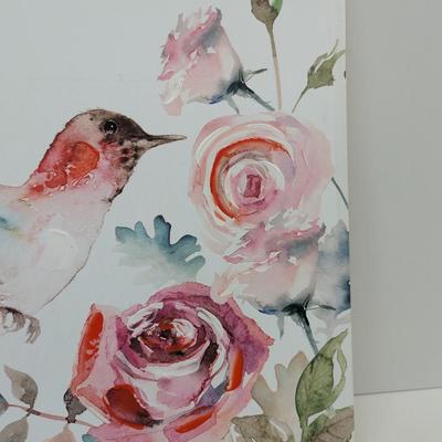 Humming Bird On Canvas Paintings 19 1/2" x 19 3/'4"