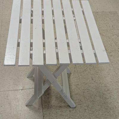 Solid Wood Folding Table