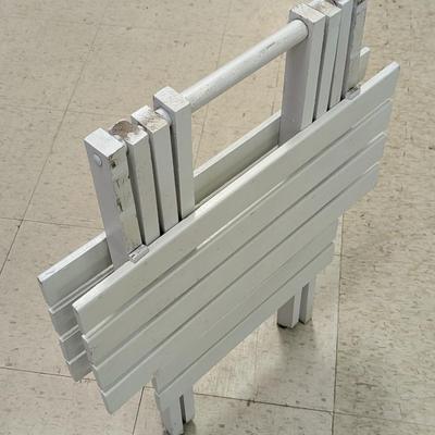 Solid Wood Folding Table