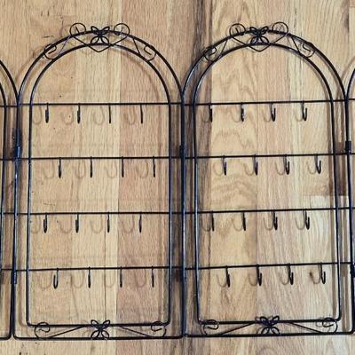Folding Metal Jewelry Holder