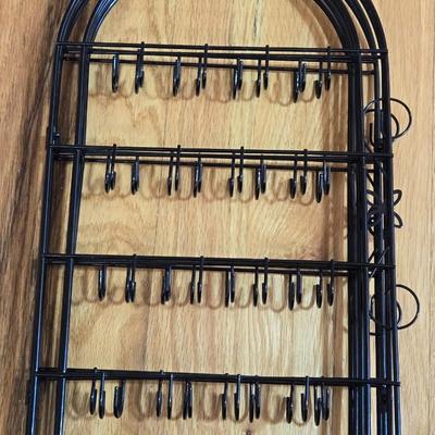 Folding Metal Jewelry Holder