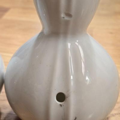 (2) Porcelain Scent Bottles
