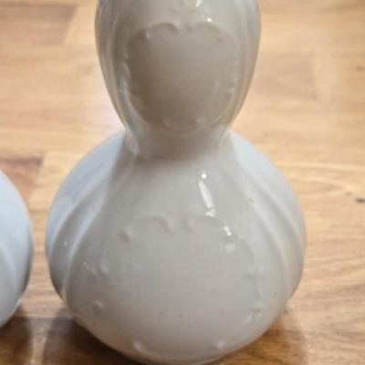 (2) Porcelain Scent Bottles