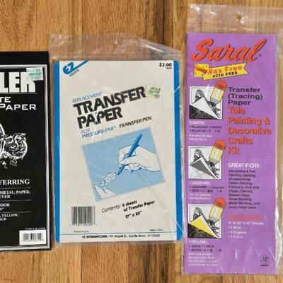 New Packages of Transfer Paper