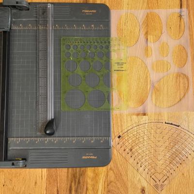 Rulers, Circle Master, and Paper Cutter