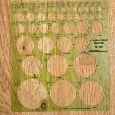 Rulers, Circle Master, and Paper Cutter