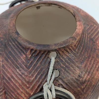 Vintage Clay Pot With Handles On The Side