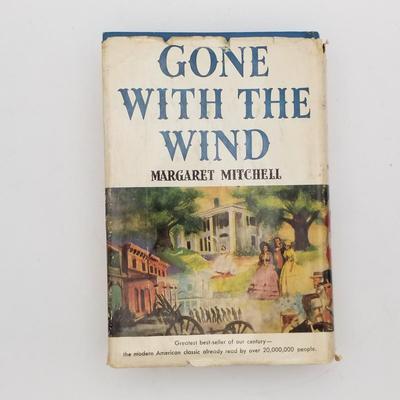 Lot of 6 Vintage Books - Novels / History / Military: Gone with The Wind, Freedom at Midnight, Sword and Scalpel, The Politics of the...