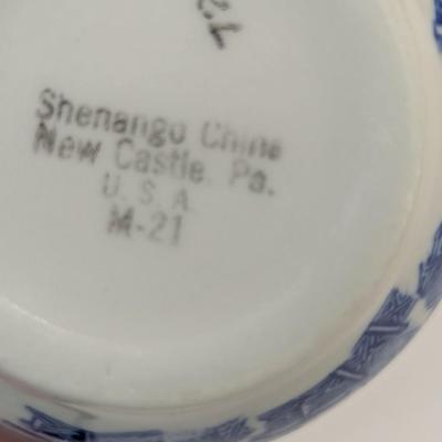 Langelinie Little Mermaid Trinket Dish Hand Painted Nippon Bowl Shenango China Dish