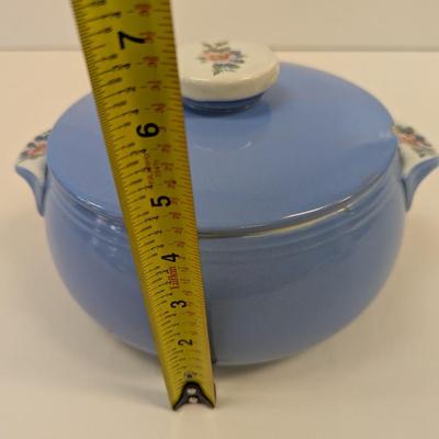 Hall's Rose Parade Covered Casserole Dish