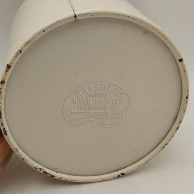 Lot of 4 Misc Vintage Tea and Coffee Canisters - Metal, Chrome Copper, Aluminum, Plastic - Ransburg Masterware Kromex - Some Sold As-Is