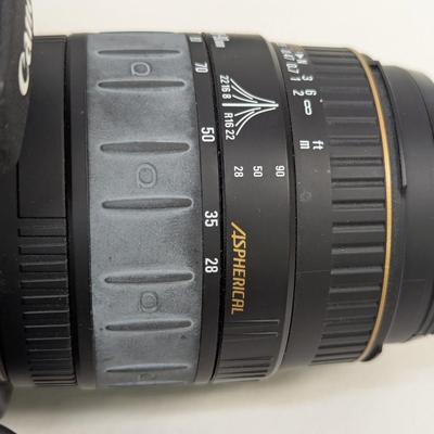 Canon EOS ELAN 7NE Quantaray 28-90mm