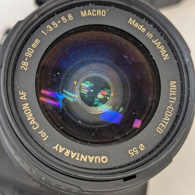 Canon EOS ELAN 7NE Quantaray 28-90mm